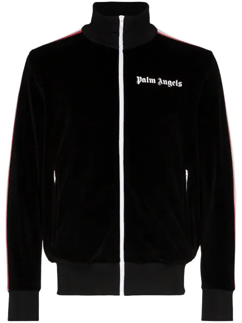 Palm Angels logo print track jacket