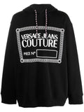 Versace Jeans Couture logo-print pullover hoodie