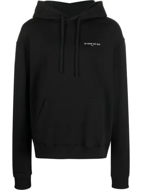Ih Nom Uh Nit graphic-print cotton hoodie