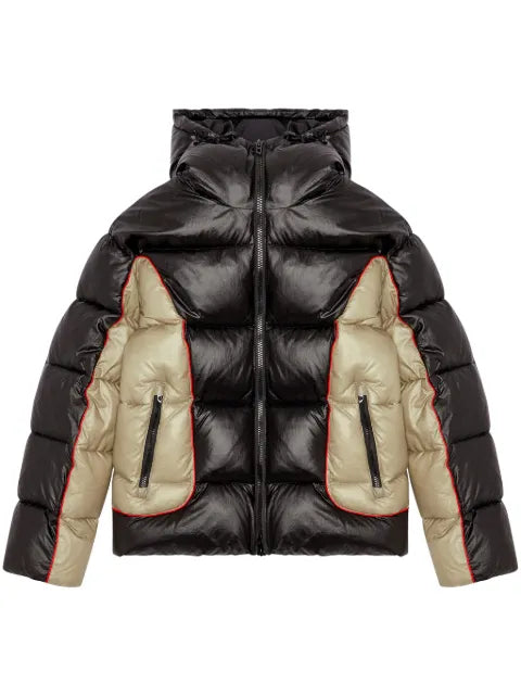 Diesel W-Ostend panelled padded jacket