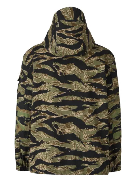 Givenchy windbreaker in cotton with camo print