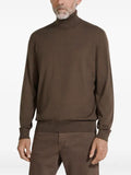 Zegna turtleneck cashmere-blend sweater