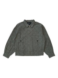 Glass Cypress zip-up bomber jacket