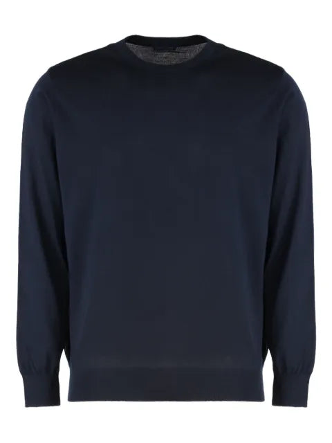 Paul & Shark embroidered crew-neck sweater