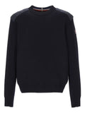 Moncler Grenoble padded-shoulder sweater