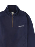 Sporty & Rich zip cotton sweatshirt