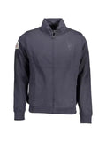U.S. POLO ASSN. embroidered-logo zip-up sweater