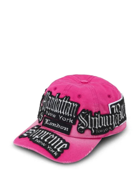 Supreme City patches baseball cap
