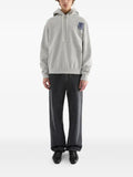 Jil Sander logo-print jersey hoodie