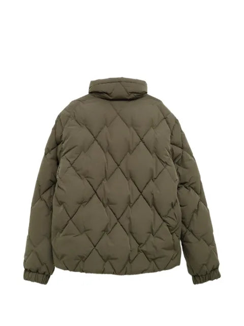 Moncler Grenoble Bramans quilted high-neck down jacket