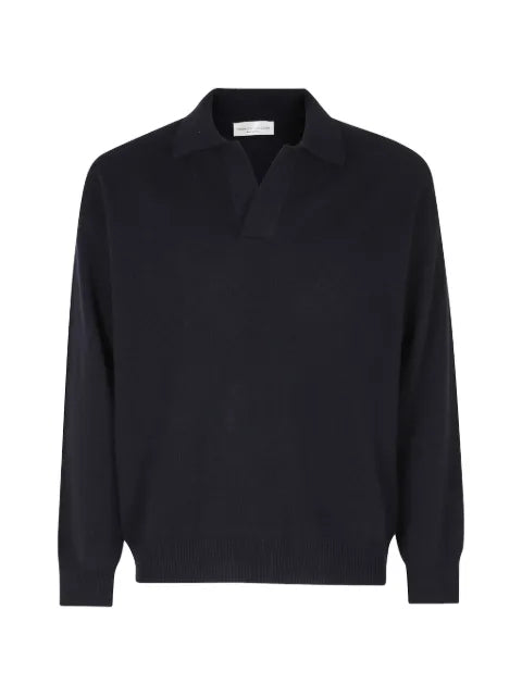 Roberto Collina spread-collar knitted sweater