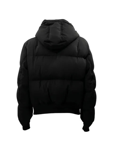 Yohji Yamamoto quilted hooded jacket