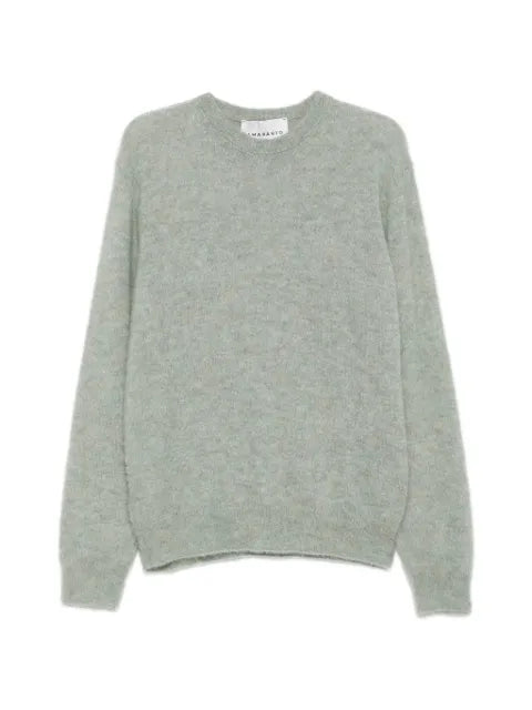 AMARANTO  brushed-knit sweater