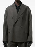 OUR LEGACY Halt pinstripe double-breasted blazer