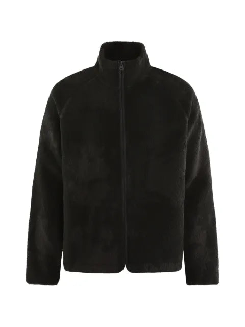 OLAF fleece-texture raglan-sleeve sweat