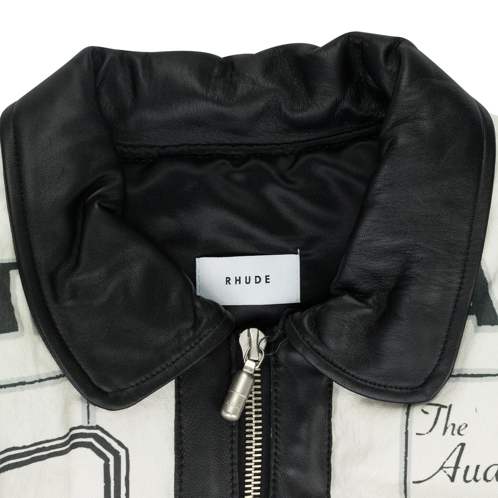 White Vouyage Bomber Jacket