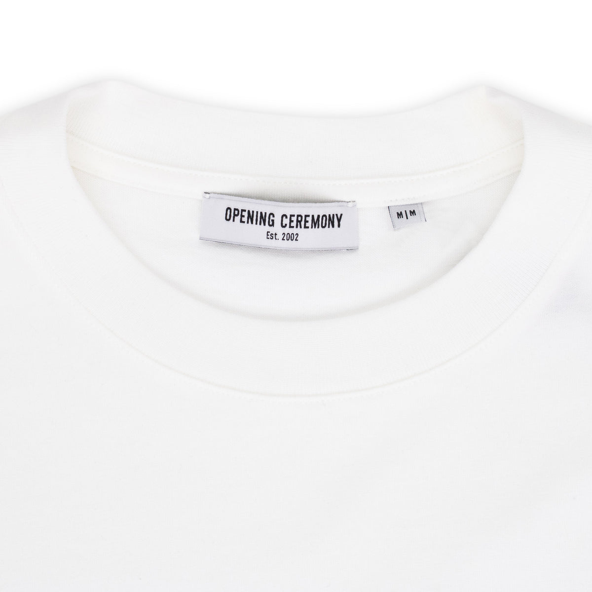 White Mini Box Logo Tee