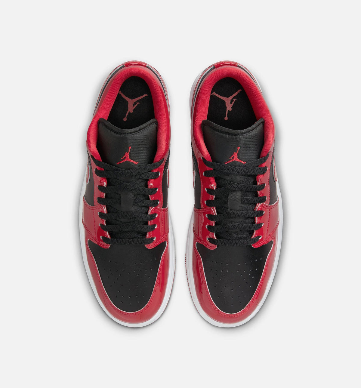 Air Jordan 1 Low SE Men's Sneakers - Black / University Red / White