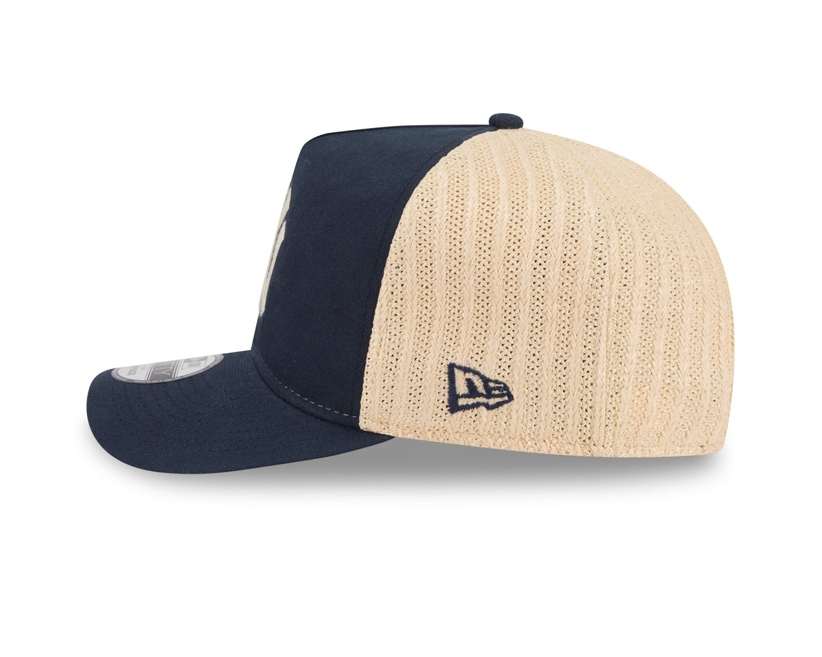 New Era 950 A Frame New York Yankees Grained Snapback Hat