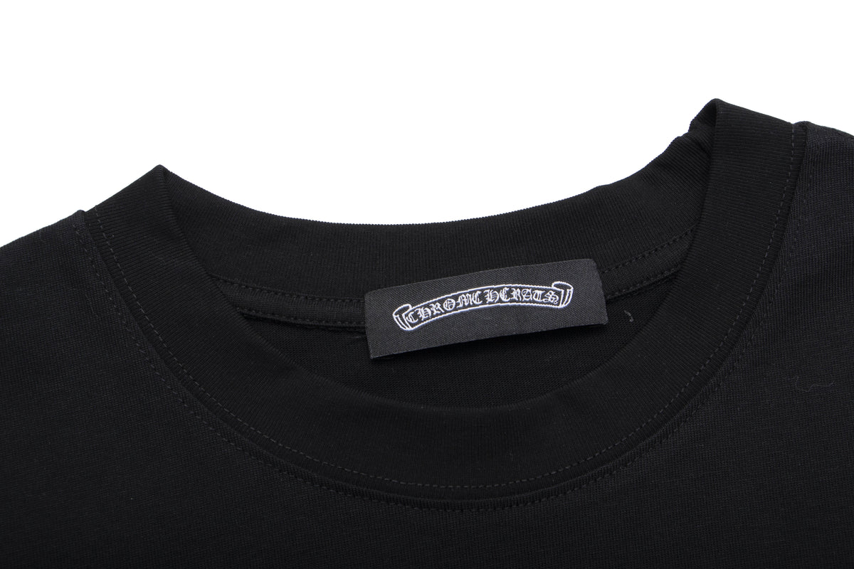 Chrome Hearts Puffy Rainbow Cross T-Shirt 6024