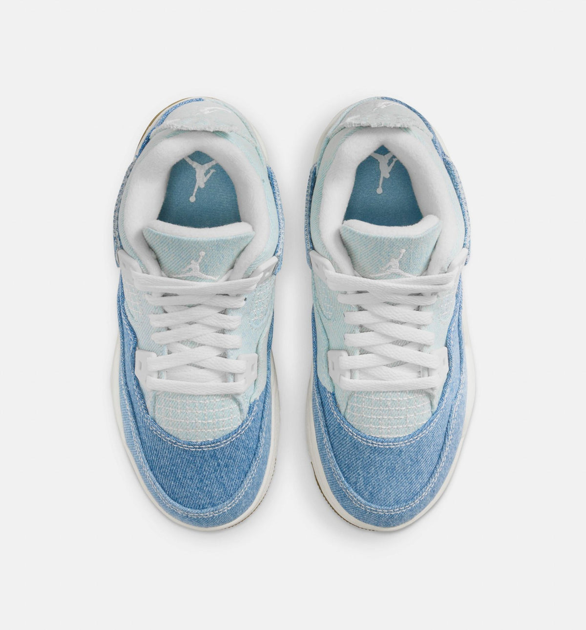 Air Jordan 4 Retro Worn Blue Preschool Lifestyle Shoe