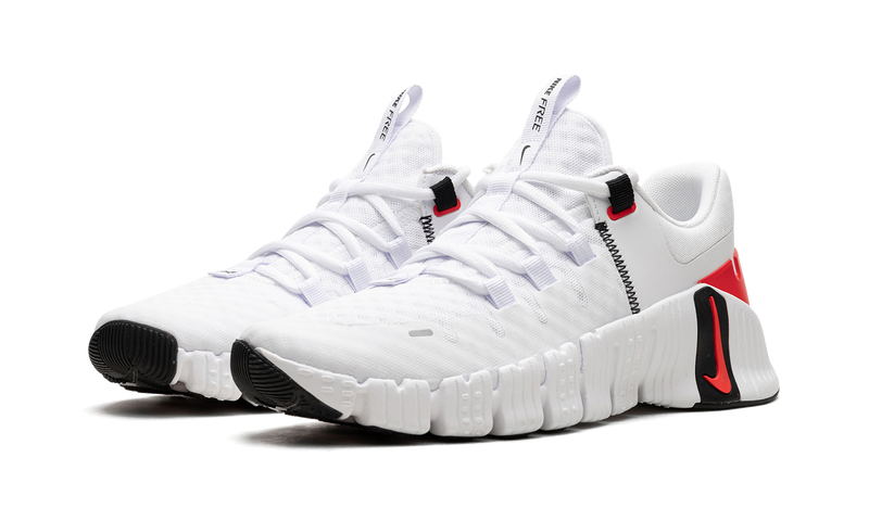 Nike Free Metcon 5 "White / Bright Crimson"