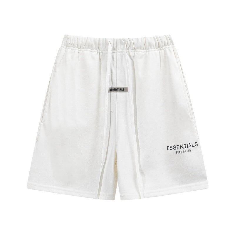 Fear Of God Essentials Reflective Letter Casual Loose Shorts Unisex