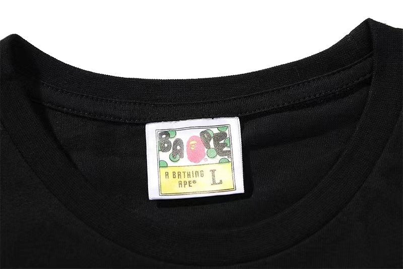 BAPE Text Graphic Short-Sleeve T-Shirt