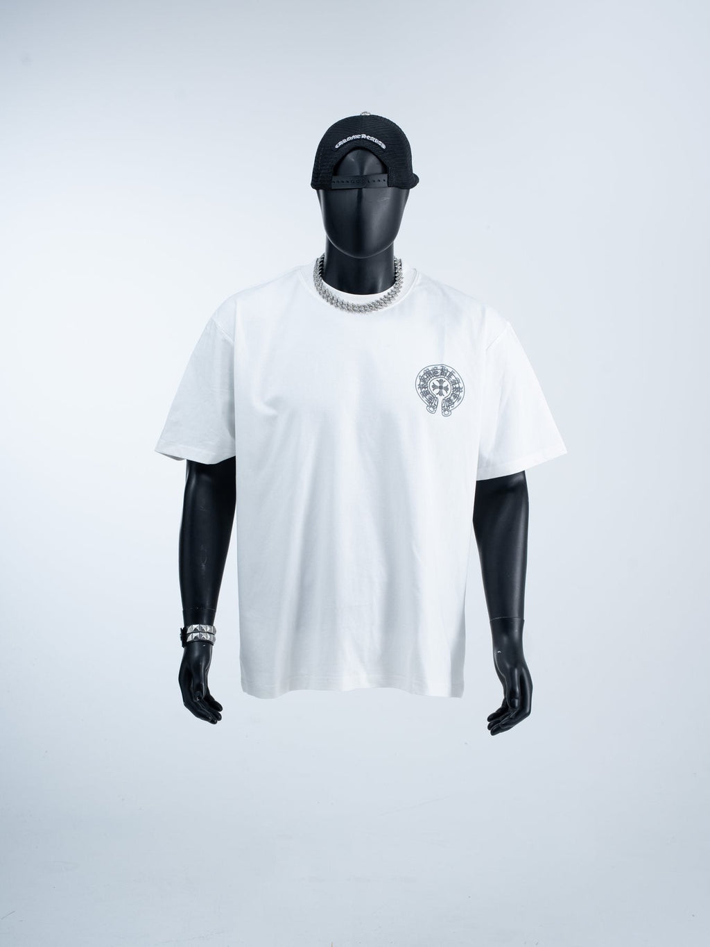 Chrome Hearts Horseshoe Cross Graphic T-Shirt