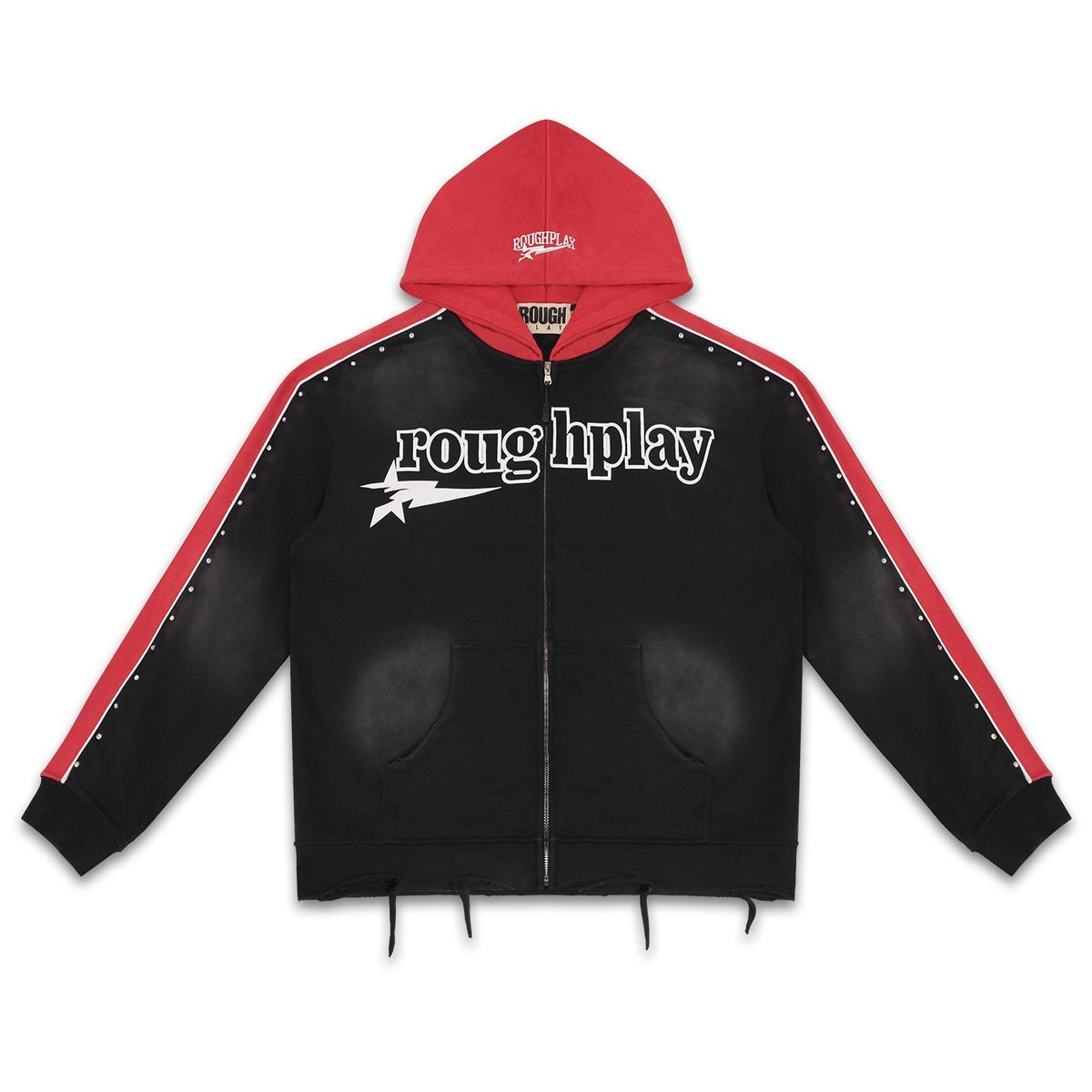 Rough Play Lightning Colorblock Zip Hoodie