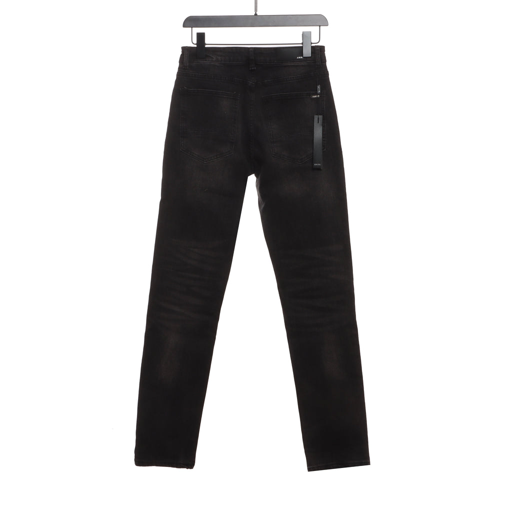 AMIRI Distressed Patch Decorated Denim Trousers