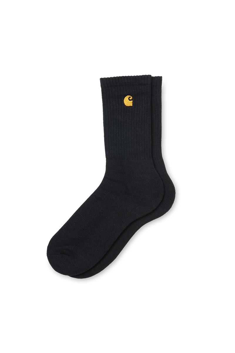 CARHARTT WIP CHASE SOCKS BLACK