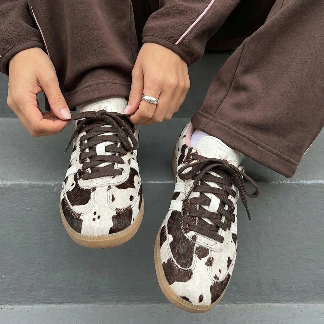 adidas Samba Cow Print Women's