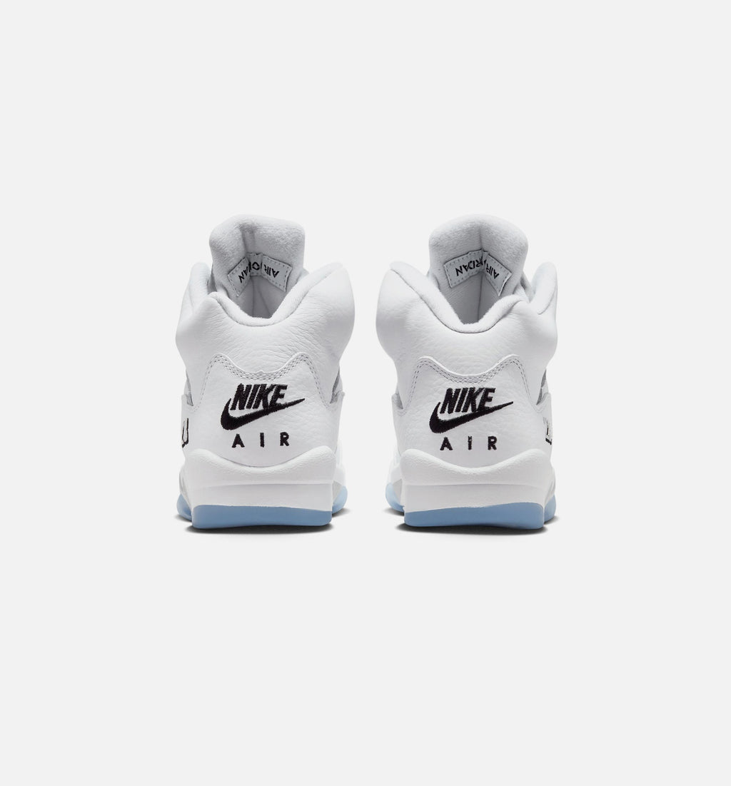 Air Jordan 5 Retro OG “White Metallic” Grade School Lifestyle Shoes (GS)