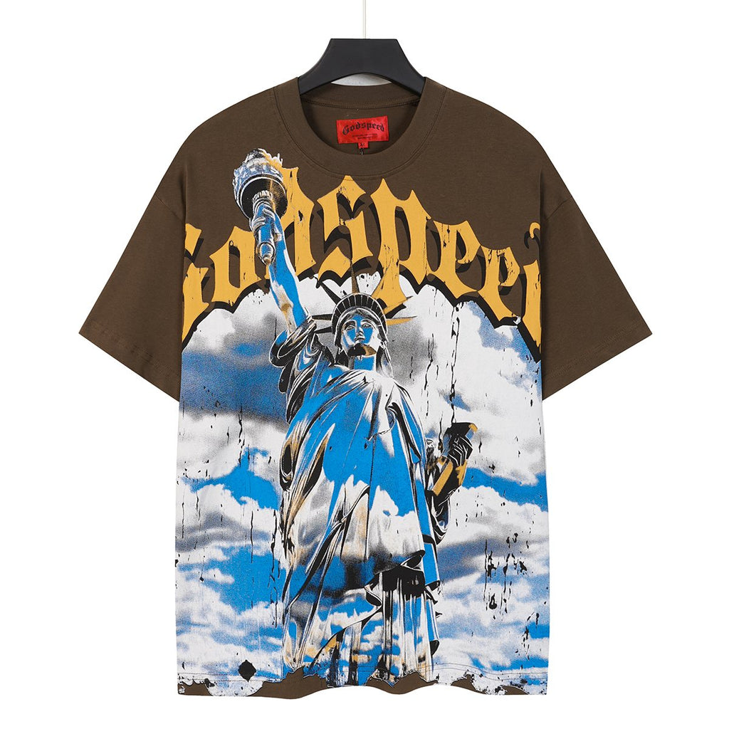 Godspeed 5010 Statue Graphic T-Shirt
