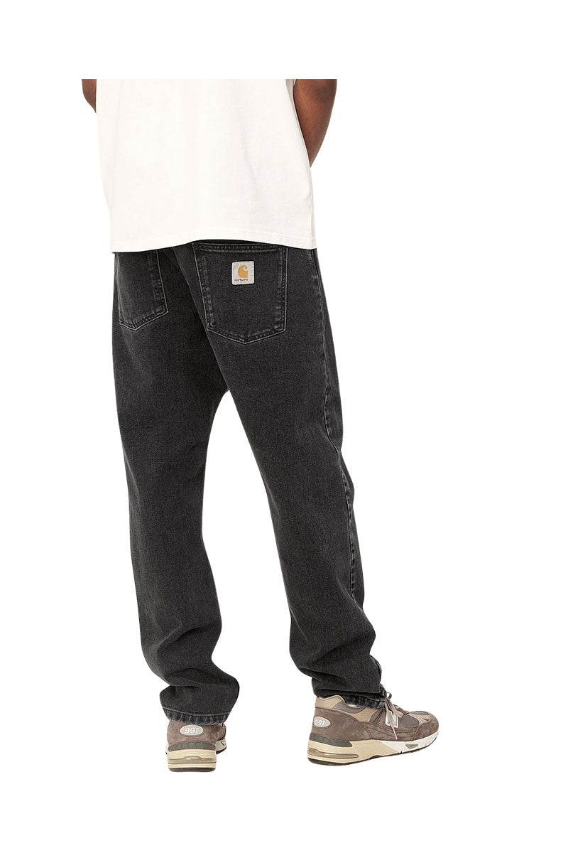 CARHARTT WIP NEWEL PANT Black Stone Washed