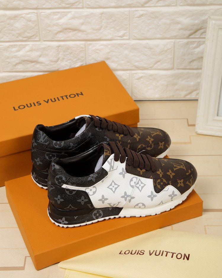 Louis Vuitton Monogram Lace-Up Sneakers