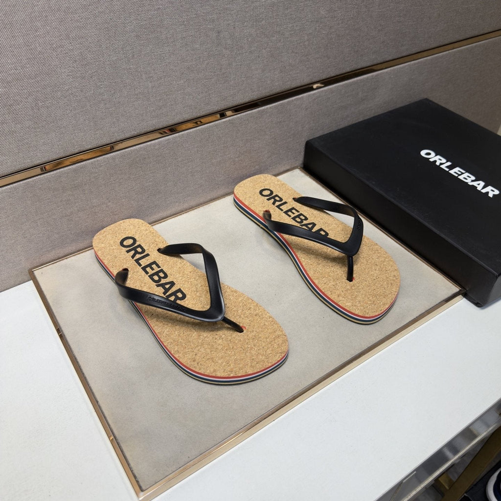 ORLEBAR Branded Strap Flip-Flops