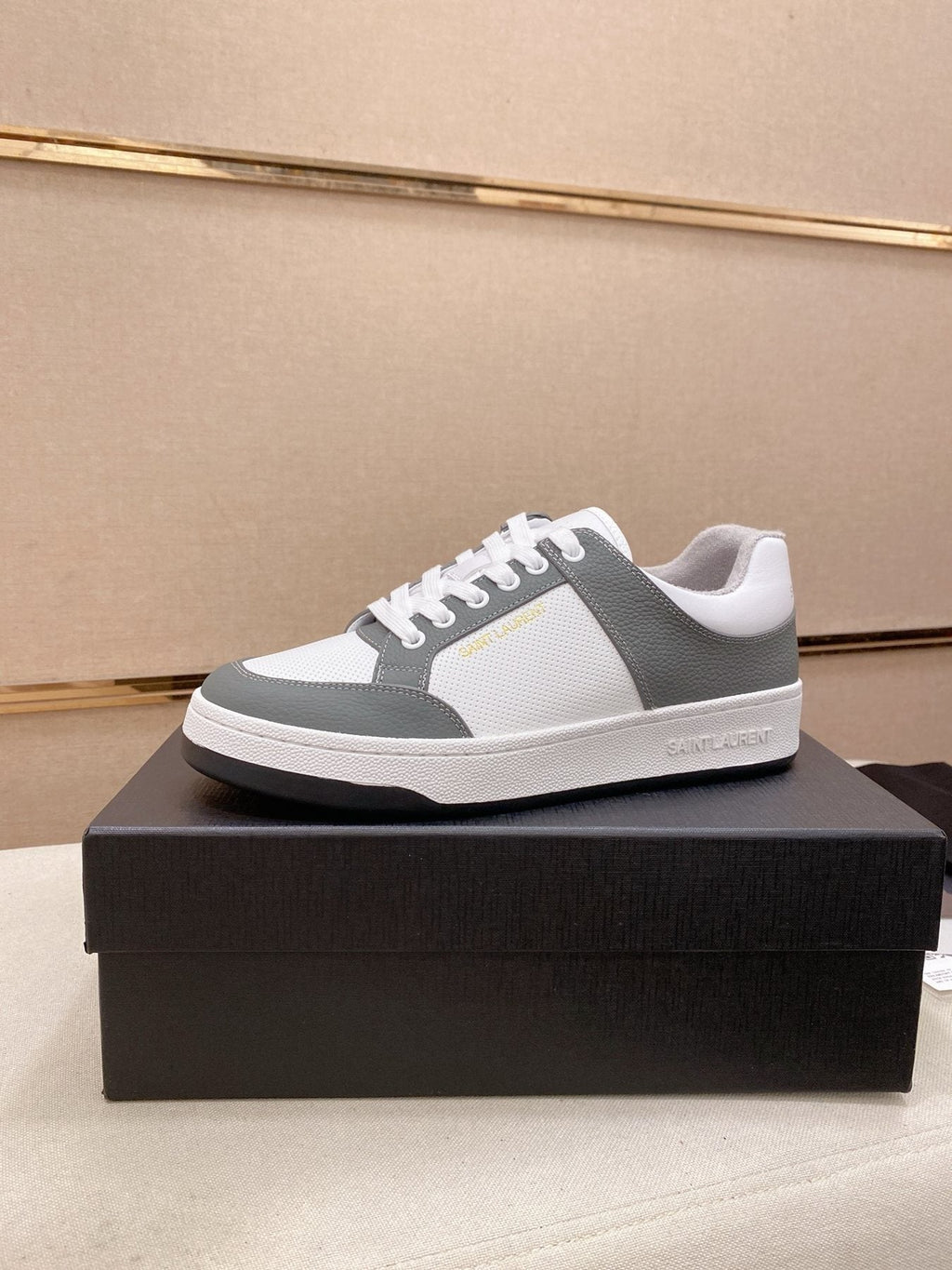 Saint Laurent Low-Top Sneakers - Rubber Sole