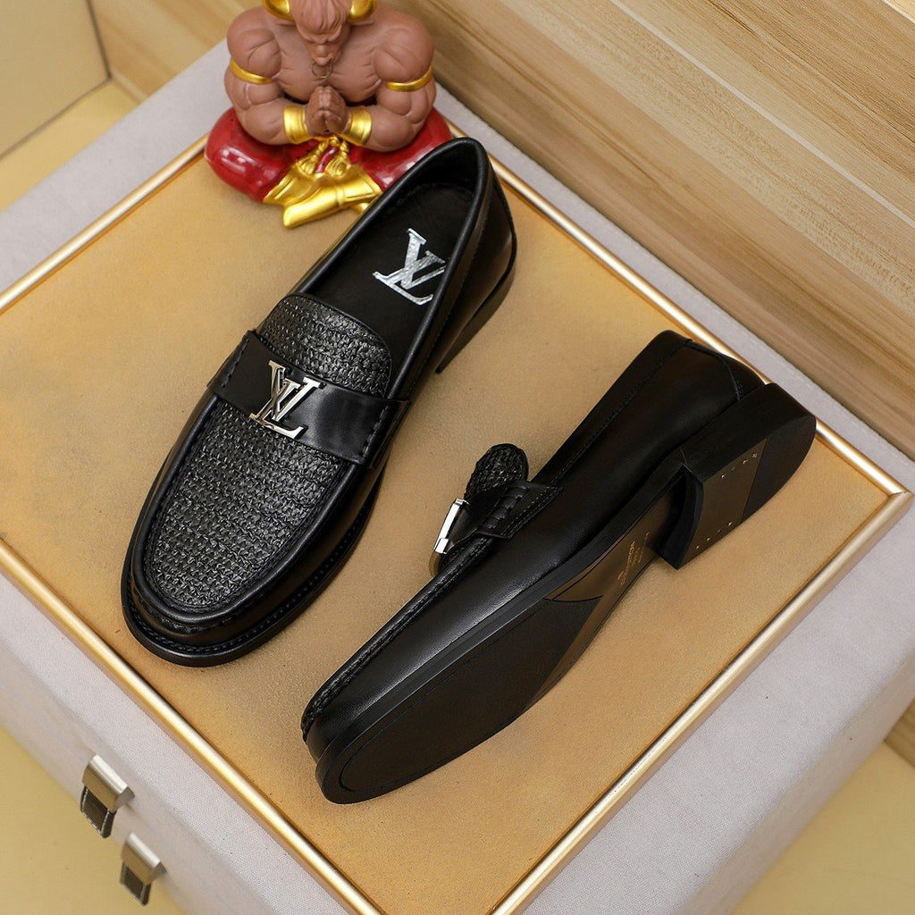 Louis Vuitton Woven Vamp Men’s Loafers