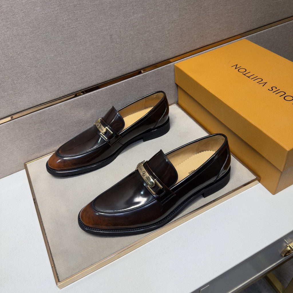 Louis Vuitton Men's Polished Hardware Loafers